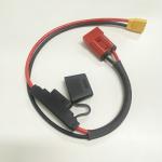 Customized Cable Wire 80Amp Automotive Inline MAXI Fuse Holder With Grey / Red Anderson Plug Cable Fuse Inline for sale