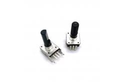China Metal 5 Pin Rotary Encoder EC12 16 Position Without Switch For Electronic supplier