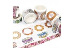 China Waterproof Single Side Adhesive Washi Paper Tape supplier
