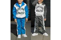 China Children Cropped Hoodies And Sweatpants Set Designer Boys Tracksuits Custom Size supplier