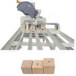 Triple Head Sawdust Paper Block Making Machine For Wooden Pallet for sale