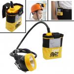 15000lux Led Cord Underground Cap Lamps Rechargeable 6.6 Ah Liion for sale
