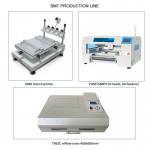 Advanced 4 Heads Pick and Place Machine SMT Production Line CHMT560P4 , 3040 Printer, T962C Reflow Oven for sale