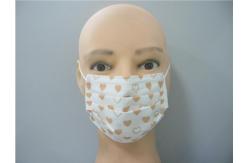 China 3ply Cartoon Printed Disposable Kid Face Mask With Latex Free Elastic Rubber supplier