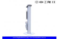 China Mini Secure Ipad Kiosk Stand Lockable , Ipad Display Stand Leaflet Rack supplier