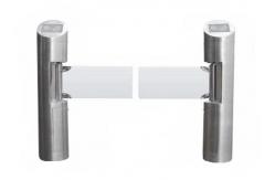 China Electric Remote Control Swing Barrier Gate Turnstile Entrance Gates supplier