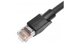 China Alvin's CAT6A Shielded RJ45 Cable 2m High Flex Drag Chain PLC Robotics supplier