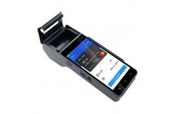 China POS NFC Android Mobile POS Terminal With Label Or Receipt Printer supplier