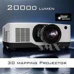 China 20000 Lumens WUXGA Laser Projector Dome Projection 3D Mapping Projector For Museums & Exhibitions manufacturer