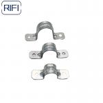 Two Hole EMT Conduit Straps 1 / 2 Inch For Electrical Metallic Tubing for sale