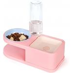 2.5L Steel Pet Water Dispenser Automatic Water Bowl For Small Dogs for sale