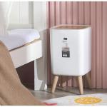 Square Dustbin Household Living Room Bedroom Hotel Commercial Room Creative Tall Trash Can with Lid for sale