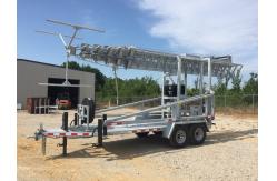 China 20m Triangle Rapid Deployment Tower Cow And Wheels supplier