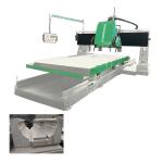 18.5kw 400mm Blade CNC Linear Stone Edge Profiling Machine For Marble Granite for sale