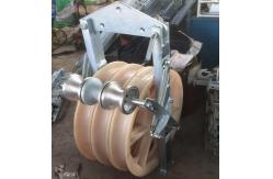 China 508mm Dia Transmission Line Stringing Tools Grounding Roller Stringing Block supplier