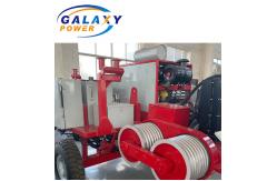 China 90KN Cable Stringing Equipment For Transmission Overhead Power Lines supplier