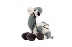 China 33cm Tall Simulation Camel Plush Toy With Reins supplier