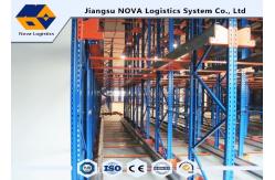 China Remote Control Shelves Radio Shuttle Storage , Shuttle Warehouse Drive In Racking supplier