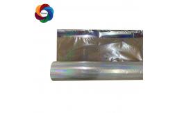 China Hologram Rainbow Transfer Printing Film 21mic 64cm Width Hot Stamping Foil supplier