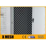 8mm Thick Cut Edge Expanded Metal Diamond Mesh Grille Screens Tempered Aluminium for sale