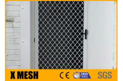 China 8mm Thick Cut Edge Expanded Metal Diamond Mesh Grille Screens Tempered Aluminium supplier