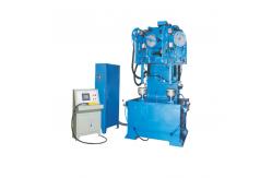China Double Head Vertical 18 Sand Belt Grinder Automatic Metal Cookware Polishing Machine supplier