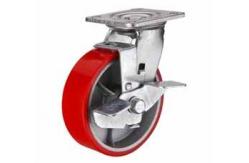 China Side Brake mould on PU Caster supplier