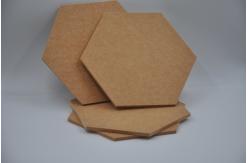 China High Density Hexagon Acoustic Panel Wall Polyester Sound Absorbing Panels supplier
