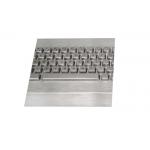 FCC Industrial Metal Desktop Keyboard 20mA With Hand Touched Mechanical Keys
