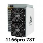 Canaan A1166 Pro 75T Avalon Bitcoin Miner ASIC 78T 3276W BTC Mining Machine for sale