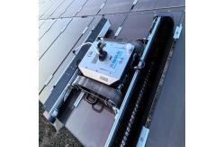 China Solar Panel Cleaning Robot with Water Spray Nozzle Shipping Cost and Delivery Time supplier