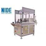 Single Flyer Automatic Coil Winding Machine 2 Stations For Fan Motor
