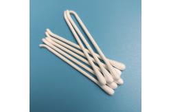 China Biodegradable Daily Use Paper Stick Qtips Ear Cleaning Cotton Swab With Hook supplier