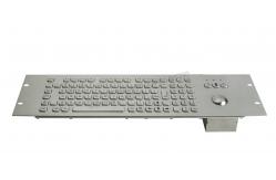 China All In One  Industrial Metal Keyboard With Trackball For All Os supplier