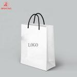 Oil Proof Coated Paper 80gms Twisted Handle Bags for sale