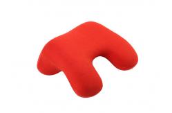 China U Shaped Memory Foam Neck Pillow Cushion Cotton / Spandex Fabric Outer Cover supplier