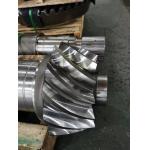 Right Hand Pinion Spiral Bevel Gear Drive Shaft With External Spline for sale
