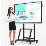 85 Inch Touchscreen Whiteboard Monitor , Smart Interactive Panel Display