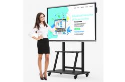 China 85 Inch Touchscreen Whiteboard Monitor , Smart Interactive Panel Display supplier