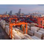 Port RTG Mobile Gantry Crane For Lifting 20ft~40ft Containers, Customized Design for sale