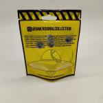 Custom Doypack ziplockk Stand Up Plastic Bags Pouches With Hanging Hole