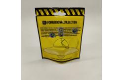 China Custom Doypack ziplockk Stand Up Plastic Bags Pouches With Hanging Hole supplier