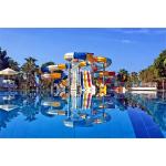 Durable Fiberglass Swimming Pool Slide Outdoor Water Theme Park Amusement Games Play Equuipment for sale