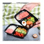 Microwavable Take Out Pp Disposable Plastic Food Containers With Lid for sale