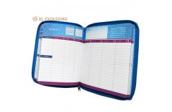 China Customizable Perfect Binding A4 Kraft Paper Notebook B5 Student Diary and Notes Book supplier