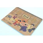 Single Binding Spiral Pantone 120gsm Spiral Bound Presentation Book for sale