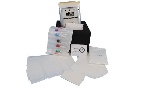 UN Flow Cytometry HDPE Writable Pathology Specimen Transport Bags