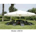 4.5m Outdoor beach umbrella garden patio umbrella deck parasol umbrella with strong wind resistant---2081 for sale