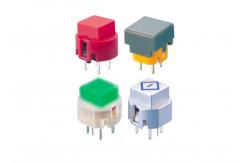 China Long Life Illuminated Vertical Tact Switch supplier