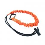 Fall Protection Safety Rope Lanyard With Carabiner Hook Polyester Material for sale